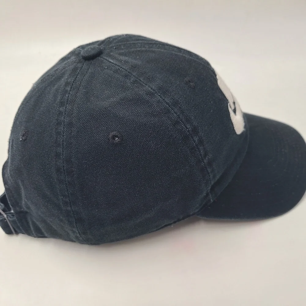 Nike Hat Strapback Black White Heritage86‎ Swoosh Logo S1ZE Dad Cap Casual Men